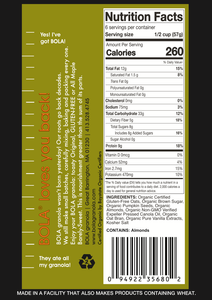 Organic and GLUTEN-FREE with Extra-Virgin Olive Oil