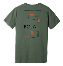 Load image into Gallery viewer, BOLA granola Logo Staff T-Shirt
